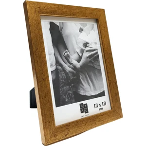 Batu Art Home Fotoğraf Çerçevesi 13 x 18  cm  Mat Altın Renk Korumalı Kırılmaz Pleksi Camlı Masaüstü Ayaklı ve Duvara Asılabilir