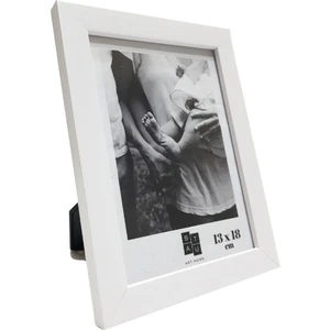 Batu Art Home Fotoğraf Çerçevesi 13 x 18  cm  Beyaz Renk Korumalı Kırılmaz Pleksi Camlı Masaüstü Ayaklı ve Duvara Asılabilir