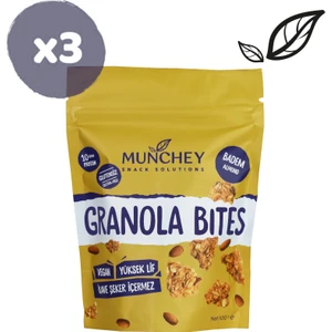 3'lü Bademli Granola Bites 100 gr