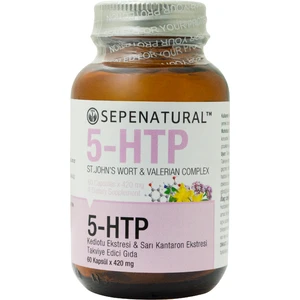 Sepe Natural 5-Htp 5 Hydroxytryptophan Bitkisel Karışım 60 Kapsül X 350mg