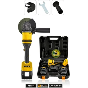 21V Çift Akülü Kömürsüz Şarjlı 125mm Avuç Taşlama