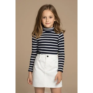 Trend Bebe Butik Kız Çocuk Kot Etek  Şık ve Günlük Jean Mini Etek, Cepli, Kemerli, Yazlık, Kışlık, Okul, Parti ve Günlük Kullanıma Uygun Kot Etek