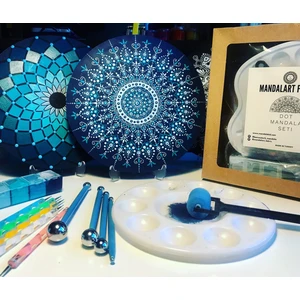 Mandala Art Fabric Dot Mandala Seti, 25 Parça