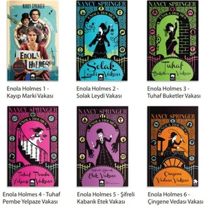 Enola Holmes 6 Kitap Set - Nancy Springer