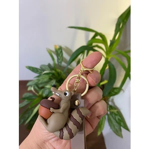 Figürlü Büyük Boy Silikon Anahtarlık