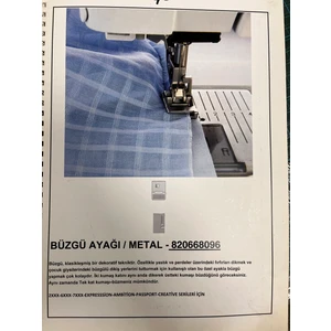 820668096 Pfaff Büzgü Ayağı
