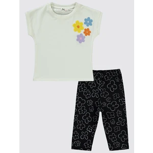 Civil Girls Kız Çocuk Takım 2-5 Yaş Ekru