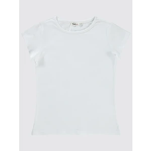 Civil Girls Kız Çocuk Tişört 6-9 Yaş Beyaz