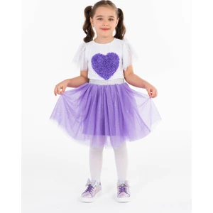 Civil Girls Kız Çocuk Tütü Etek 4-9 Yaş Lila