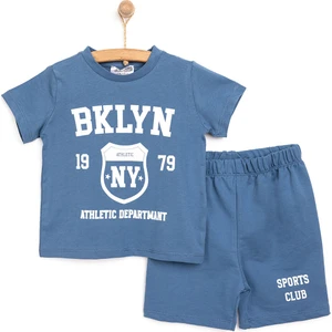 Basic Erkek Spor Klübü Desenli Şortlu Takım Erkek Bebek