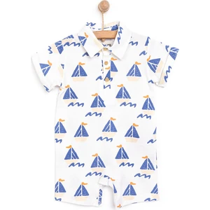 Little Sailor Erkek Şort Salopet Erkek Bebek