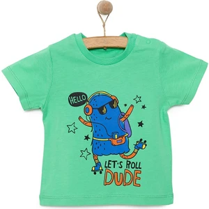 Basic Erkek Müzik Baskılı T-Shirt Erkek Bebek