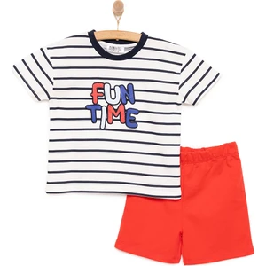 Motto Boy Erkek Tshirt-Şort Erkek Bebek