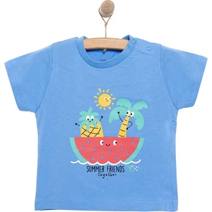 Basic Erkek Karpuz Baskılı T-Shirt Erkek Bebek