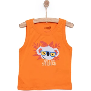 Basic Erkek Koala Baskılı Atlet Tshirt Erkek Bebek