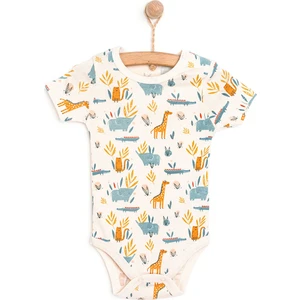 Hellobaby Hayvan Desenli Kısa Kol Body