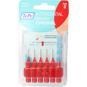 Blister Arayüz Fırçası Kırmızı 0.5mm 6'lı T182