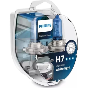 H7 Diamond Vision Beyaz Işık Etkisi 2'li Ampul Seti