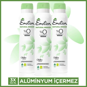Natural Breeze Kadın Deodorant 3 x 150 ml