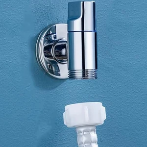 Yapı Kısa Mini Pirinç Krom Ev Çamaşır Bulaşık Makinesi Musluğu