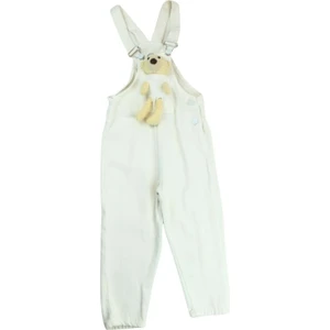 Gültekin Bebe Flamingo 2800 3-7 Yaş Salopet Ayıcıklı - Krem