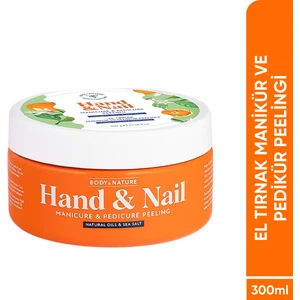 Body&Nature Hızlı Kolay El Tırnak Manikür ve Pedikür Peeling 300 g