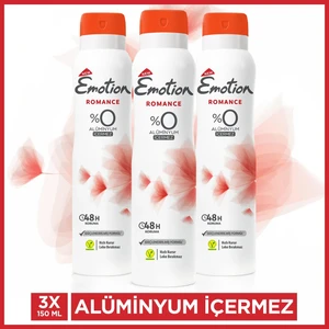 Romance 3'lü Kadın Deodorant (3 x 150 Ml)