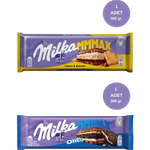 Oreo ve Choco & Biscuit Tablet Çikolata 300 Grx 2 Adet