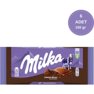 Çikolata Rüyası 100 Gr - Tablet Çikolata 6 Adet