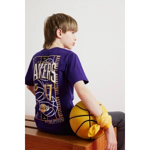 Erkek Çocuk NBA Los Angeles Lakers Kısa Kollu Tişört D9544A825SM