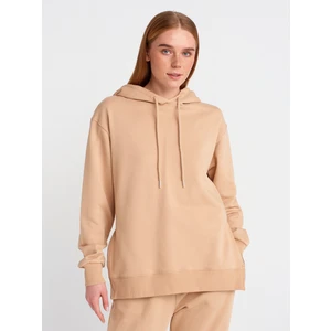 40401 Yanları Fermuarları Sweat-Camel