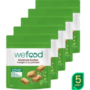 Fesleğenli Kraker 40 gr 5'li 8683347033836