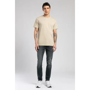 Lee Cooper Baselo Erkek O Yaka T-Shirt Bej