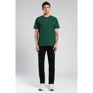 Lee Cooper Baselo Erkek O Yaka T-Shirt Zümrüt