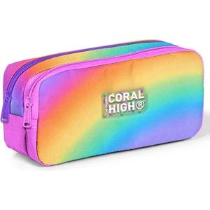 Coral High Kids Renk Geçişli Iki Bölmeli Kalem Çantası 12116