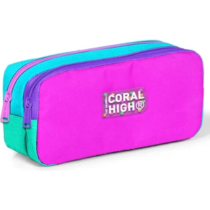 Coral High Kids Çok Renkli Iki Bölmeli Kalem Çantası 12117