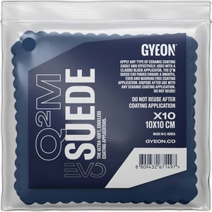 Q²m Suede Evo Seramik Uygulamaları Için Süet Silme Bezi 10×10CM - 10 Lu Paket