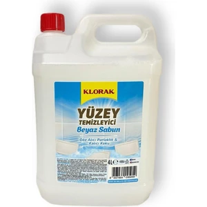 Klorak Yüzey Temizleyici Beyaz Sabun 4000 ml 1 Adet