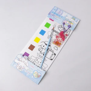 Sanrio Kuromi Mini  Sulu Boyama Defter