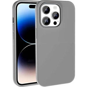 ZORE Apple iPhone 14 Pro Kılıf Magsafe Şarj Özellikli Sıvı Teknolojili Silinebilir Sert Kivi Kapak-K