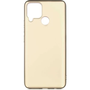 ZORE Realme C25 Kılıf Premier Silikon KAPAK-GOLD-8682314058278-MRYN53971