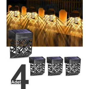 Güneş Enerjili Duvar ve Çit Led Aydınlatma 4 Adet / GT-SL22