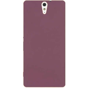 ZORE Sony Xperia C5 Kılıf Premier Silikon KAPAK-MÜRDÜM-8680436165850-MRYN61945