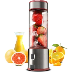 Ensiga Şarjlı 4 Bıçaklı Metal Blender Özelleştirilmiş Taşınabilir Yüzlü Oem Kişisel Usb Mini Blender