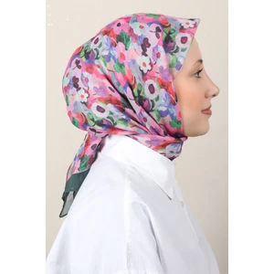 Lux Soft Pamuklu Eşarp 4040-238 Yeşil