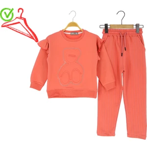 Kız Çocuk Takım Ayıcıklı Taşlı