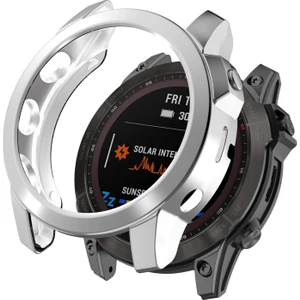 Garmin Fenix ​​7x Için Tpu Elektrokaplama Izle Kılıfı (Yurt Dışından)