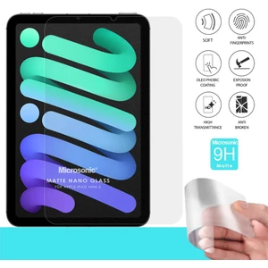 Apple iPad Mini 7 (A2993-A2995) Matte Nano Glass Cam Ekran Koruyucu