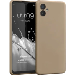 Matte Silicone Samsung Galaxy A06 Kılıf Gold