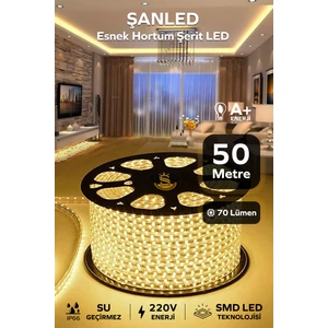 Hortum Esnek Şerit LED  Gün Işığı + 220V FIŞ/1,2,3,4,5,10,15,20,25,50,100 Metre